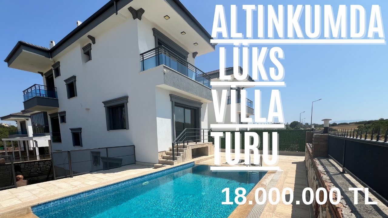Sıfır, Lüks ve Denize Çok Yakın! Altınkum’da Kaçırılmayacak Villa Turu | BÖLÜM :2