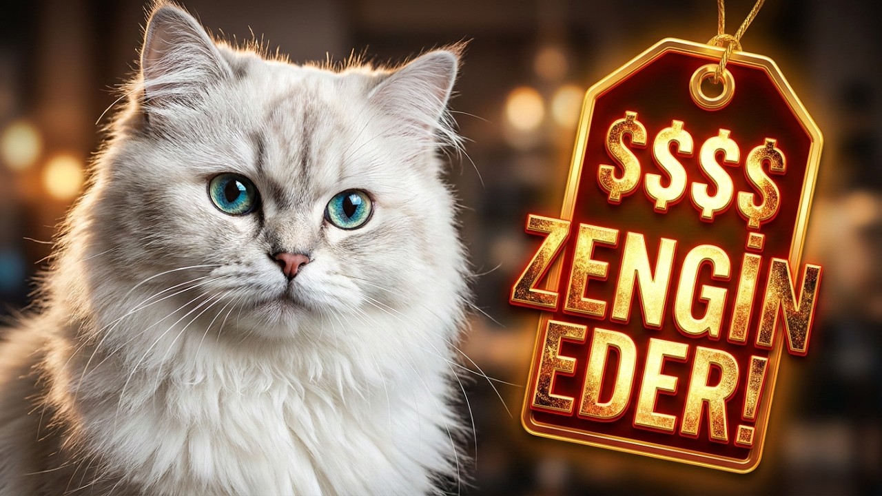 Bu kedi zengin eder, British Longhair