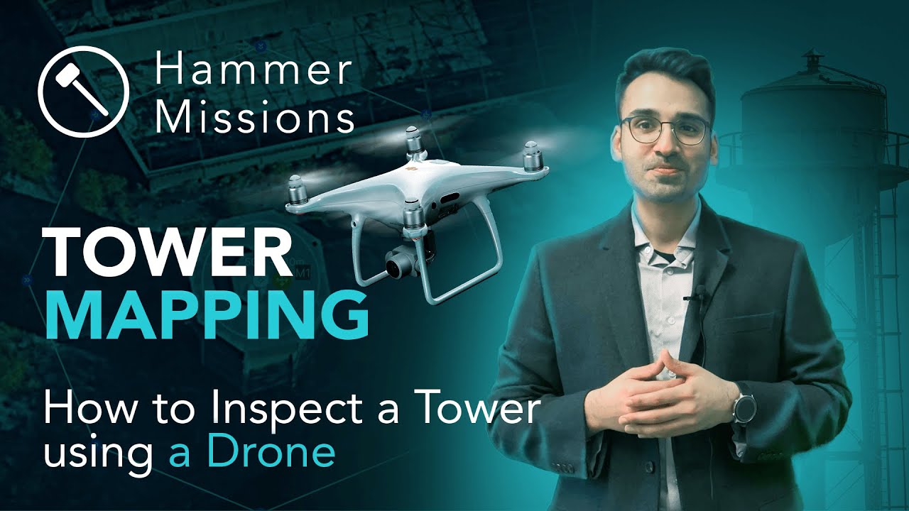 Drone Inspection Workflows: How to Inspect a Tower using a Drone