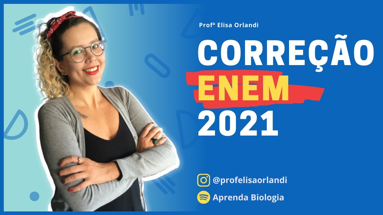 Correção ENEM 2021 | Prova Azul | Ciências da Natureza - BIOLOGIA
