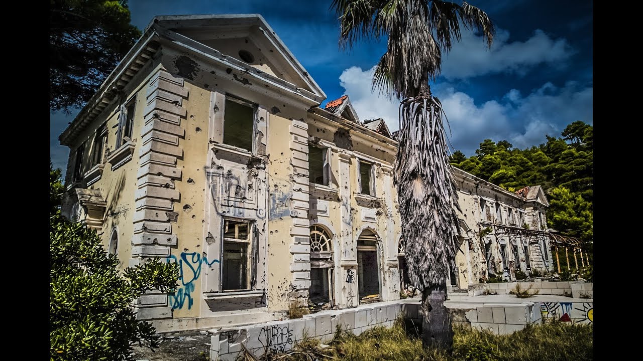 URBEX ZATOKA UMARŁYCH HOTELI KUPARI CHORWACJA