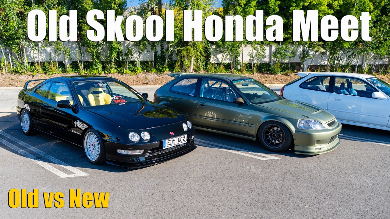 Old vs New Honda Event | Who Represented Best | Pasadena Old Skool Honda Meet