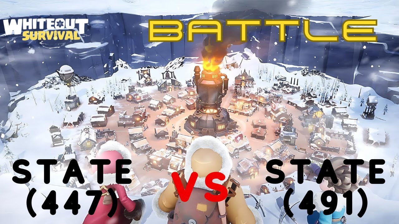 Whiteout Survival - SVS 447 vs 491 THE ULTIMATE WAR