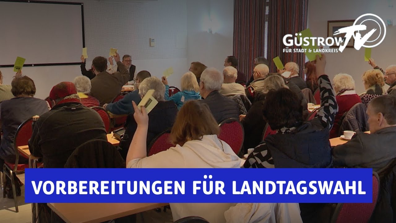 Die Linke bereitet sich auf die Landtagswahl bei der Gesamtmitgliederversammlung im Bürgerhaus vor