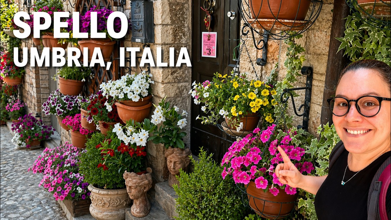 Conhece Spello na Italia? O que fazer na Cidade das Flores na &Uacute;mbria!