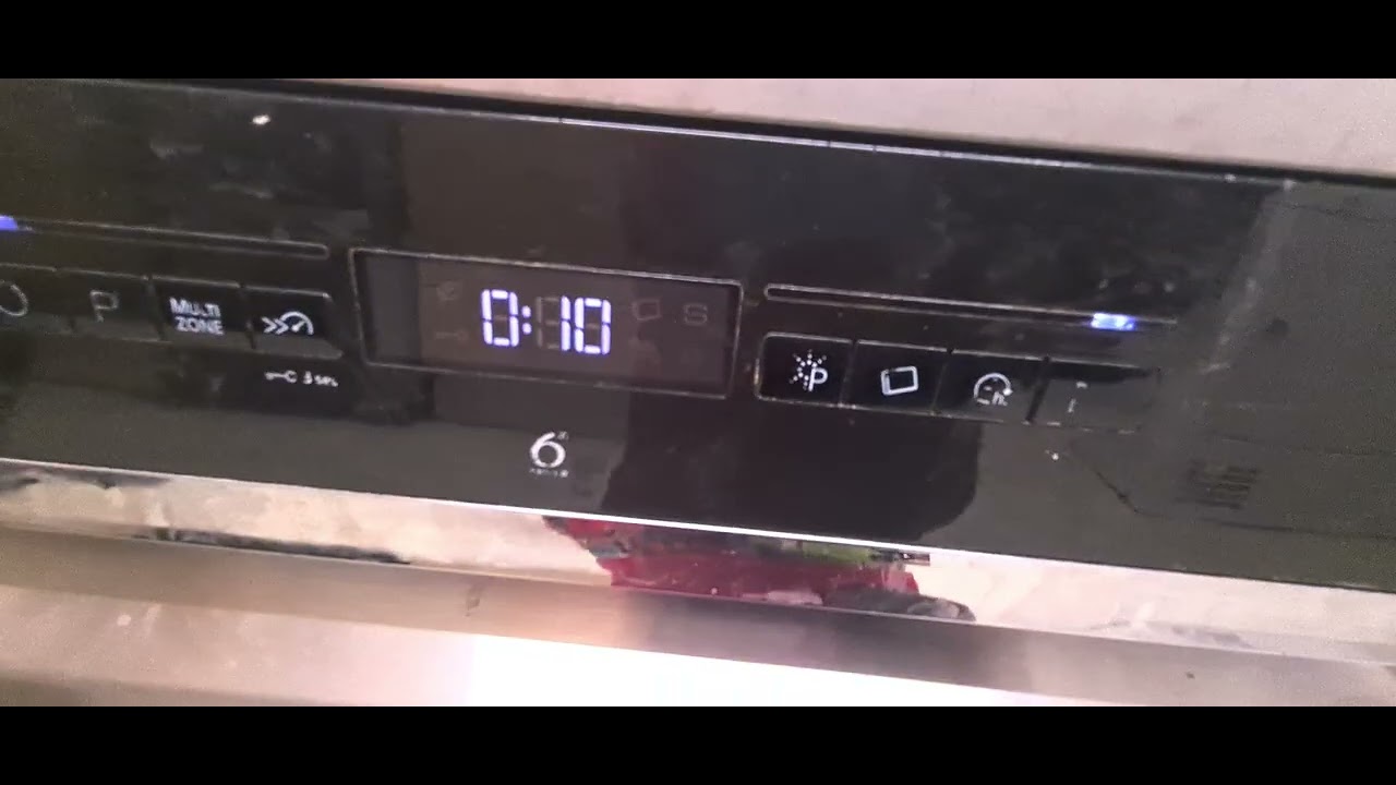 Whirlpool Dishwasher WFO3P33DLXUK Final Rinse 