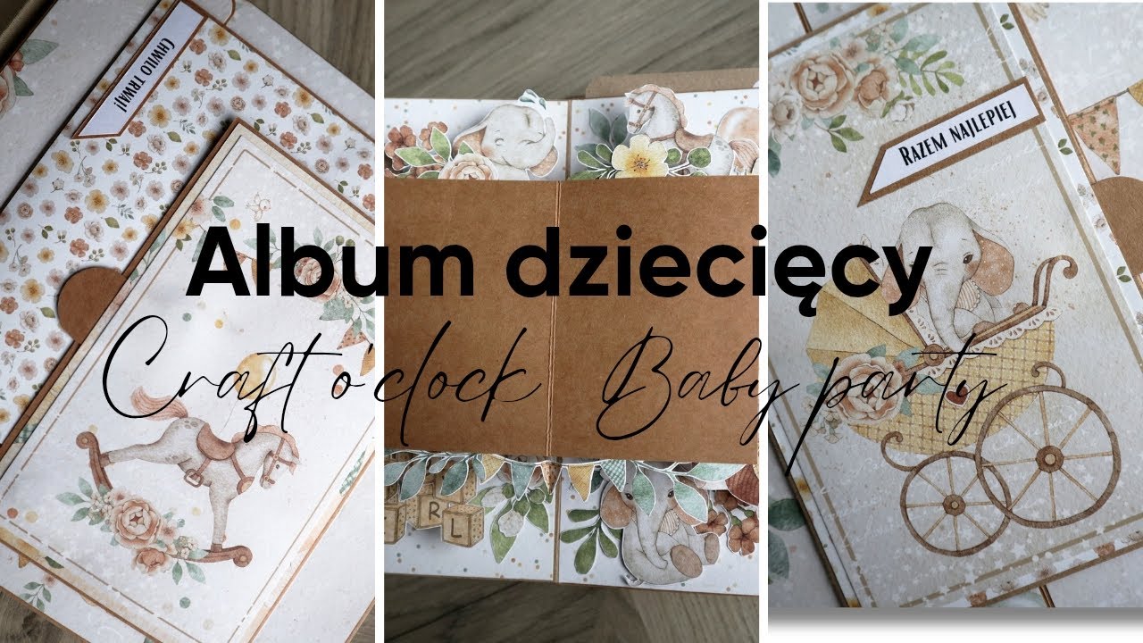 Album dziecięcy - Craft o'clock Baby party