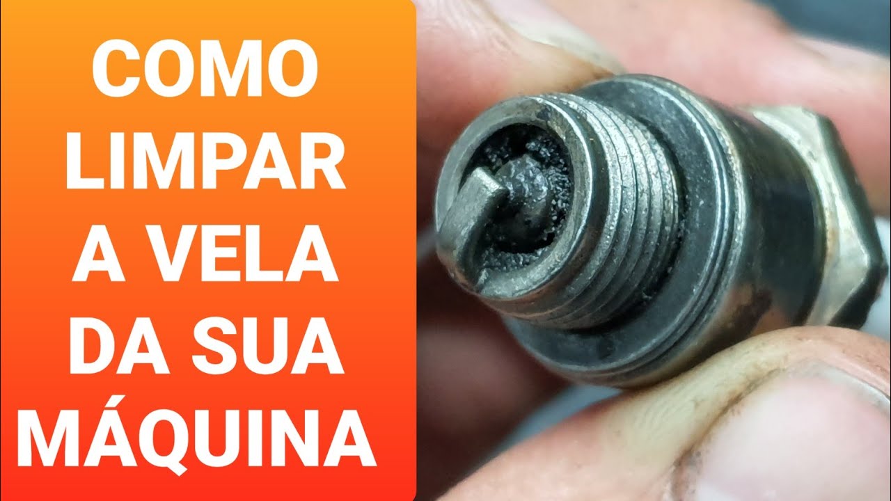 Dica sobre limpar a VELA de ignição de sua máquina.