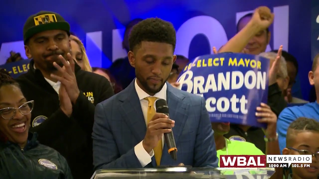 Full speech: Incumbent Brandon Scott prevails in Baltimore mayor’s race primary