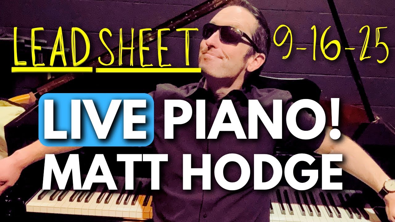 LIVE Piano Lead Sheet Workshop! 