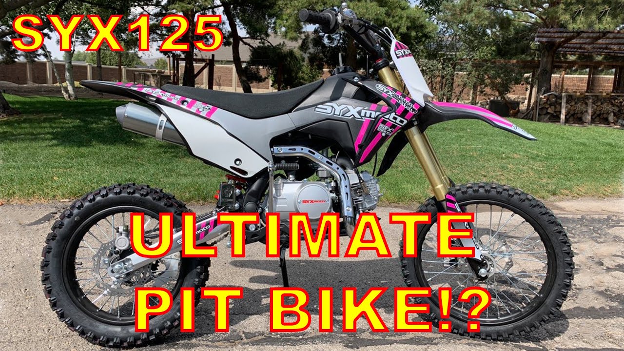 SYX 125cc Dirt Bike 4 Speed Manual Clutch Pit Bike | Kickin Power Sports