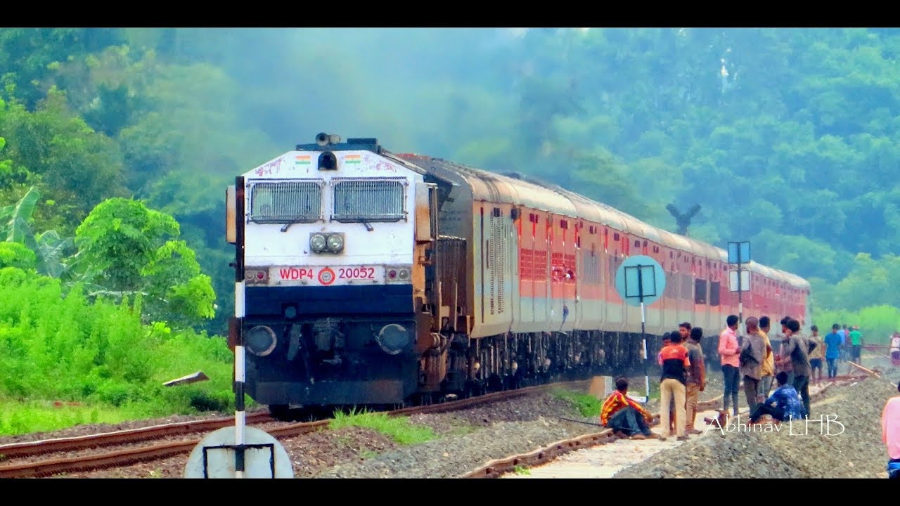 [4K] ब्रह्मपुत्र मेल | BRAHMAPUTRA MAIL with shining LHB rake and an original cab EMD GT46PAC | WDP4