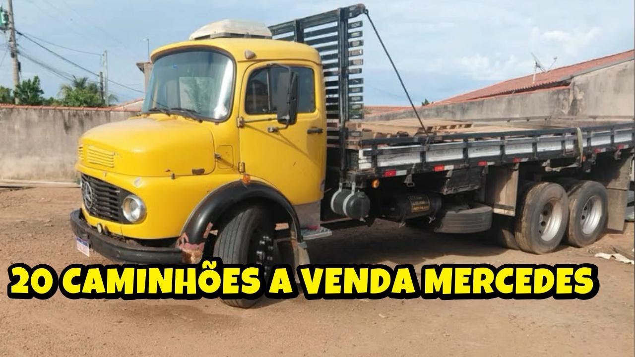 20 MERCEDES BENS CAMINHÕES PARA VENDER DE SÃO PAULO E MAIS , DEZEMBRO 2025 NO VÍDEO TEM AS INFORMAÇÕ