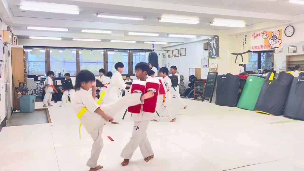 【北習志野道場】ミット稽古