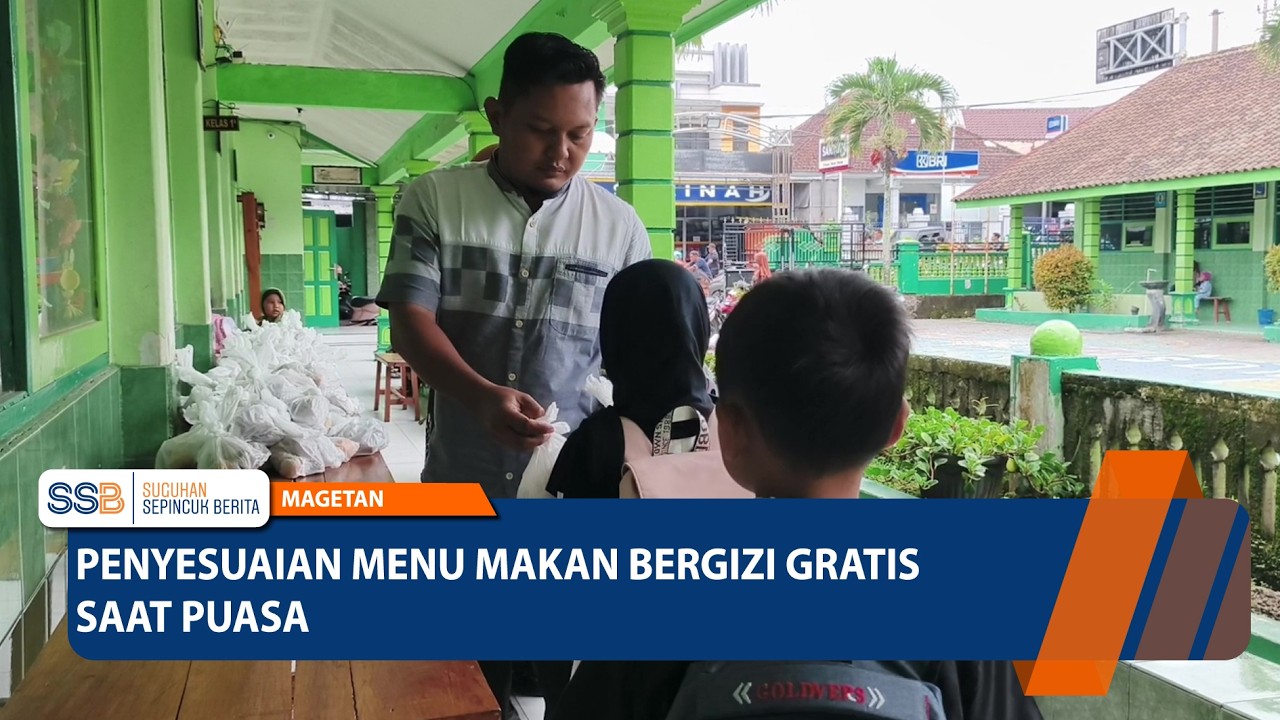 MAGETAN - Penyesuaian Menu Makan Bergizi Gratis Saat Puasa