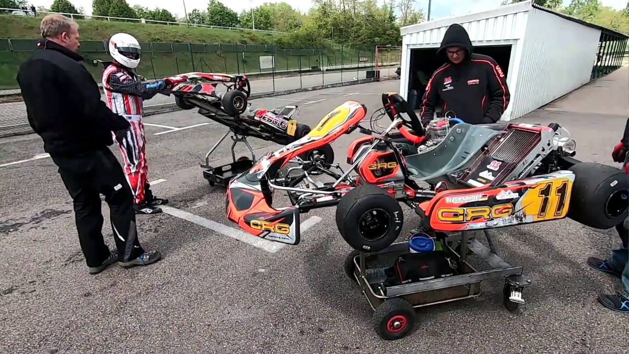 Kartbahn Liedolsheim am 05.05.2019, Anfahrt aus Hochstetten