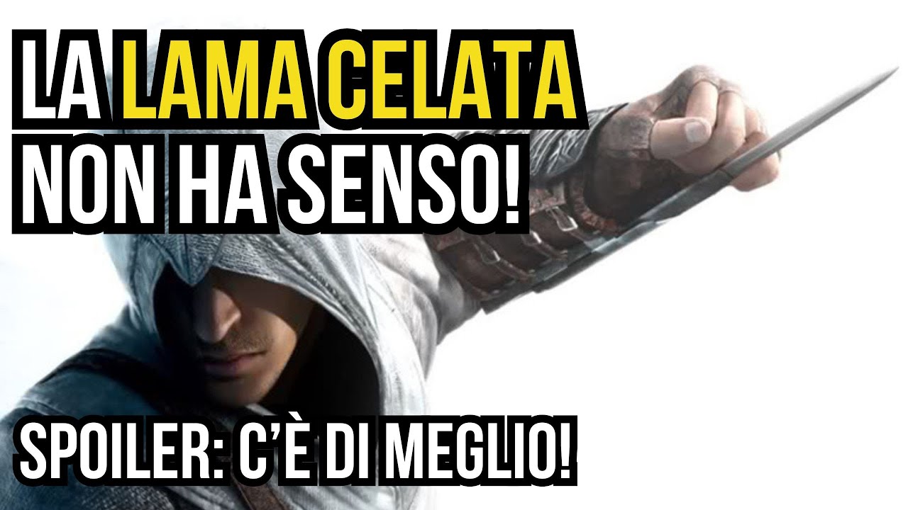 La LAMA CELATA di ASSASSIN'S CREED ha senso come arma? (LORE ITA) gaming culturale