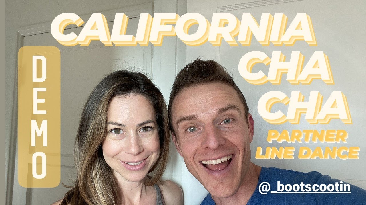 CALIFORNIA CHA CHA  -- Partner Line Dance DEMO