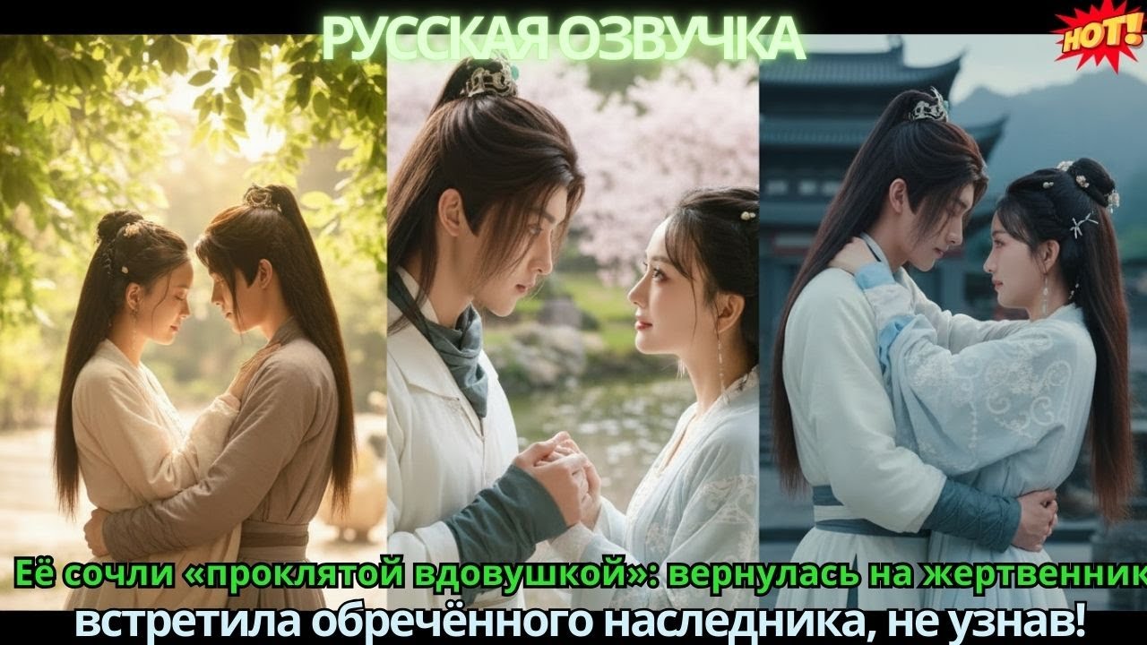 Её сочли «проклятой вдовушкой»: вернулась на жертвенник, встретила обречённого наследника, не узнав!