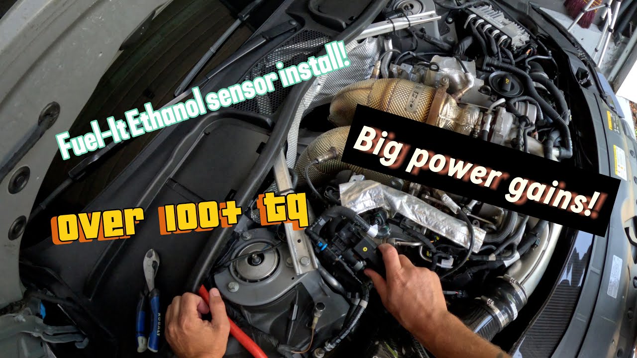 Installing an Ethanol sensor on my RS5!
