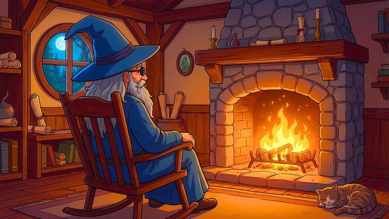 Medieval Fantasy Lofi Study Music — Music to Calm & Focus Inside the Mage's House