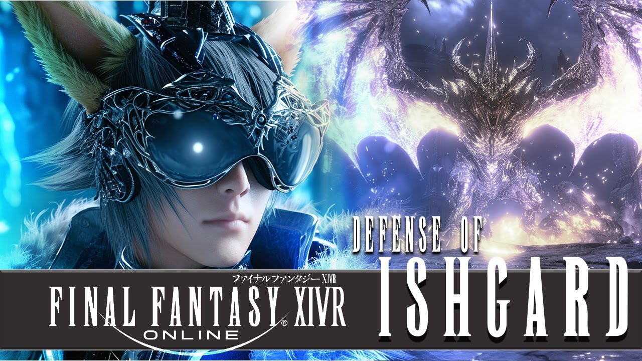 The Defense of Ishgard Dragonsong War in VR | Final Fantasy XIV VR Mod