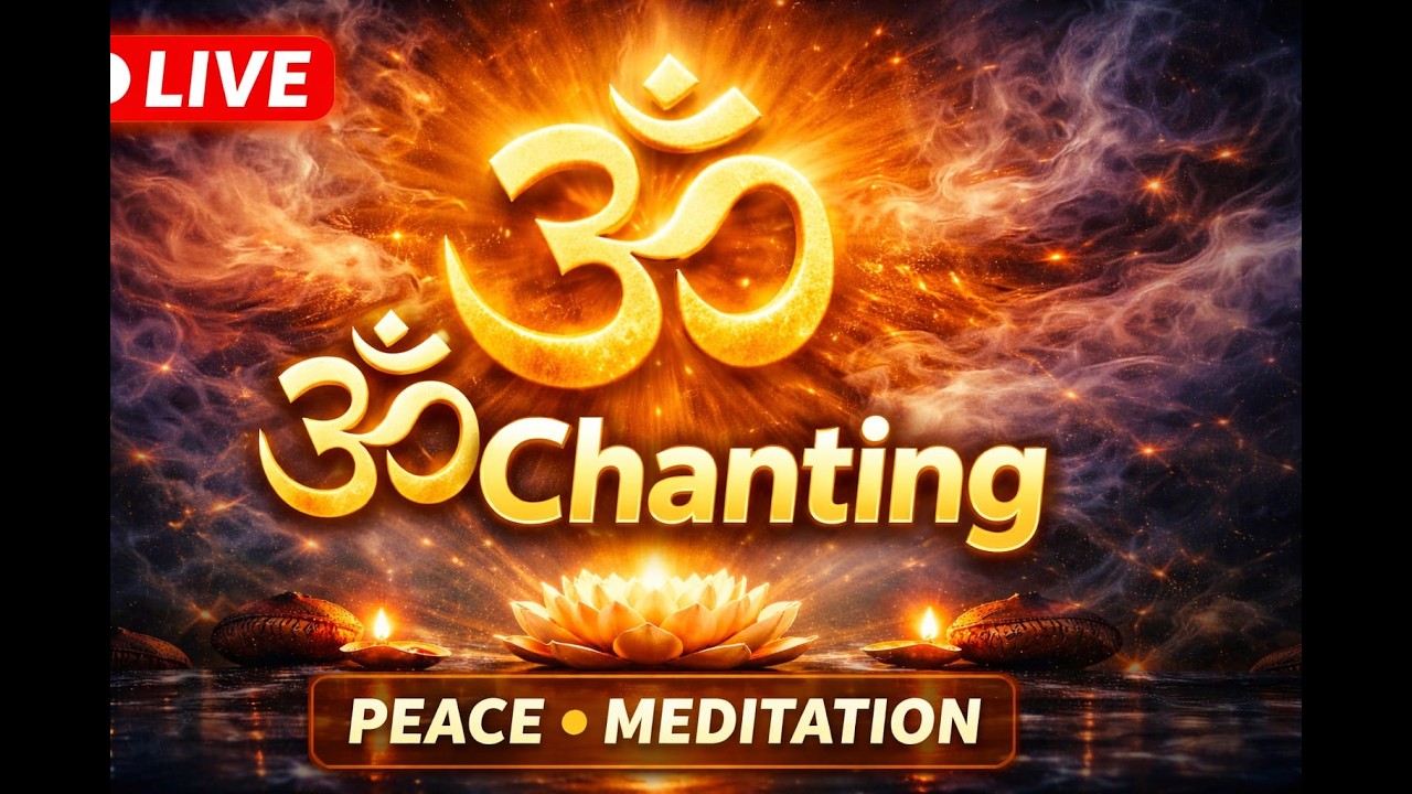 🔴 LIVE ॐ नमः शिवाय | Om Chanting for Peace & Positive Energy 🙏