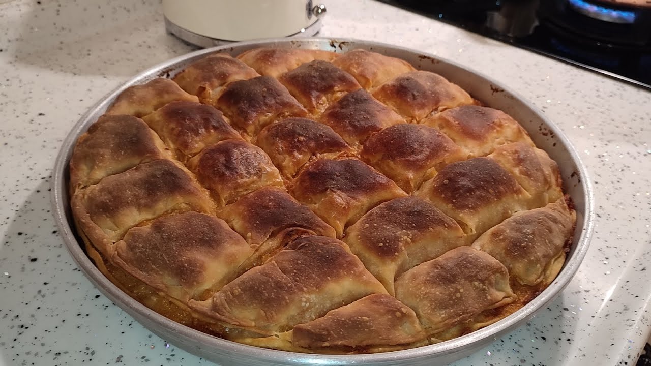 Patatesli El Açması Börek 😋👌Eski Tarif💯Kömbe 🔝Old Recipe🔝Potato Handmade Pastry 😋👌