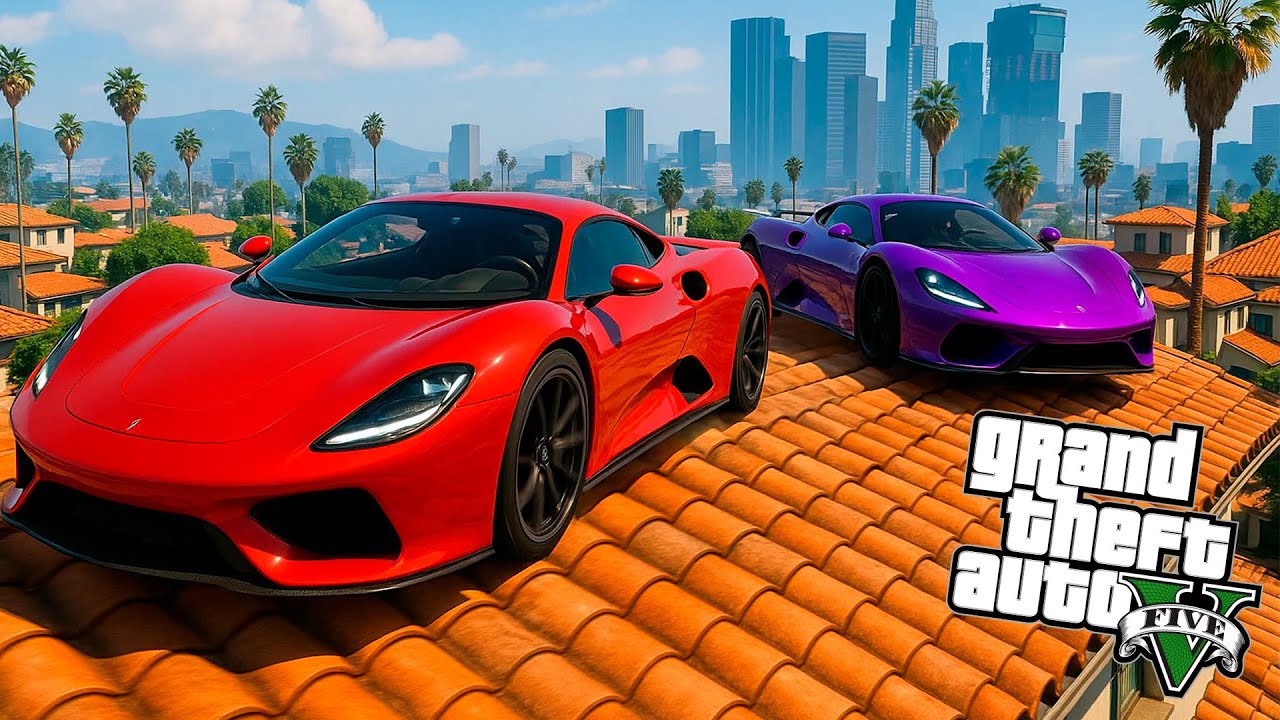 Parkour A LA VIEJA ESCUELA por los techos | GTA V 🏁🏃‍♂️ | Stratus