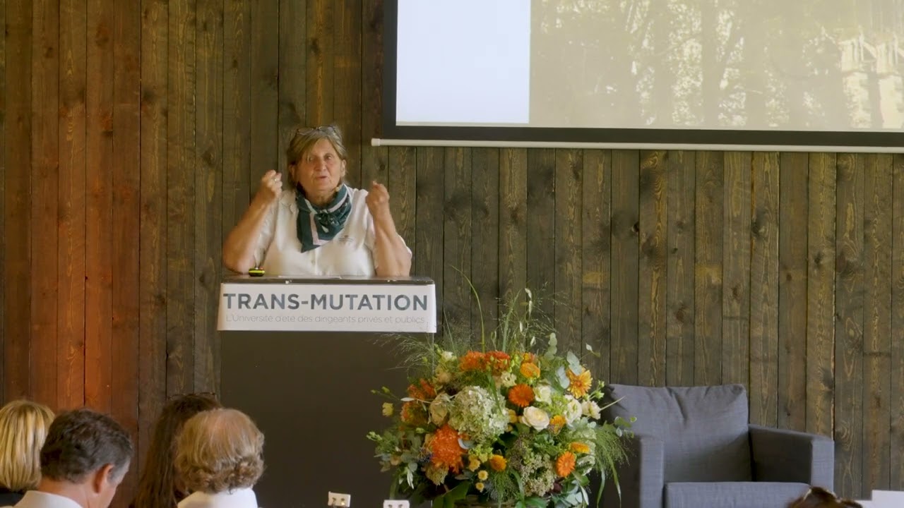 « La résurrection de la cathédrale » Bernadette Sauvaget (journaliste) Université d'été TM 2025