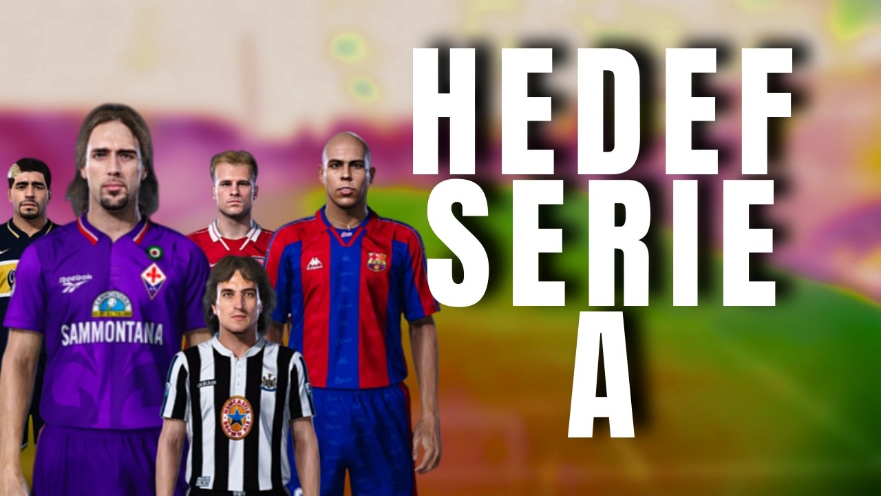 1996/97 SEZONU SERIE A İLE YENİ BİR HİKAYE #fc26 #fifa #efootball #pes2021 #fm26 #fifa16