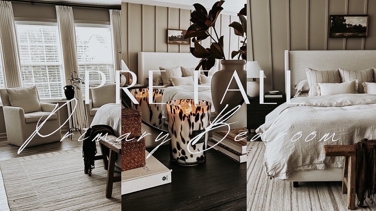 Pre-Fall Decorate With Me | Primary Bedroom | Fall 2024