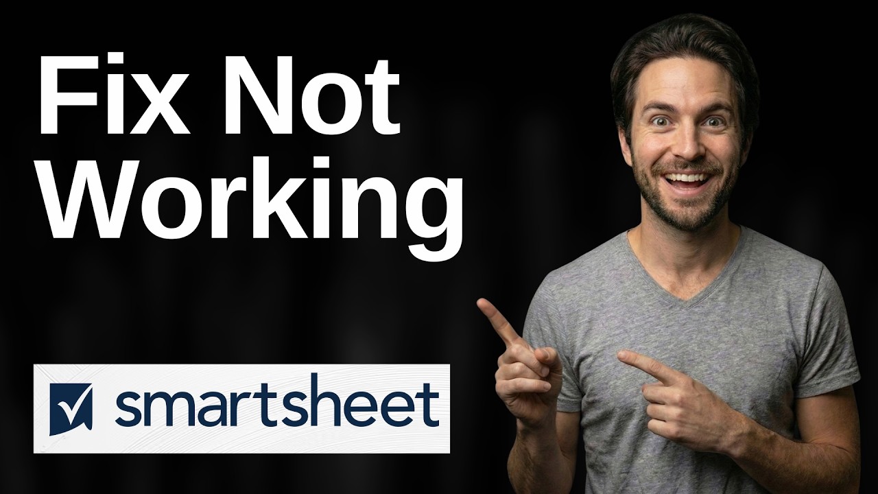 Fix Smartsheet Not Working (2026 Easy Guide)