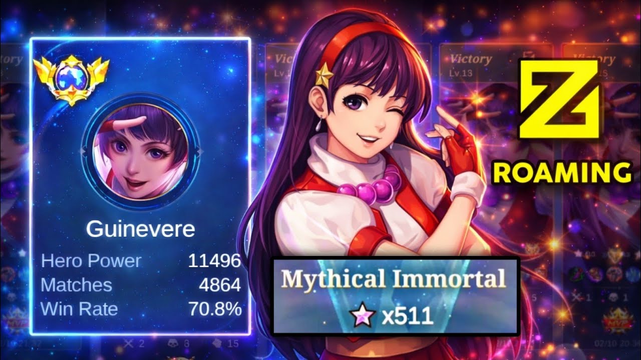 (500+STARS) GLOBAL GUINEVERE FINALLY USED ATHENA ASAMIYA!! 😍🔥