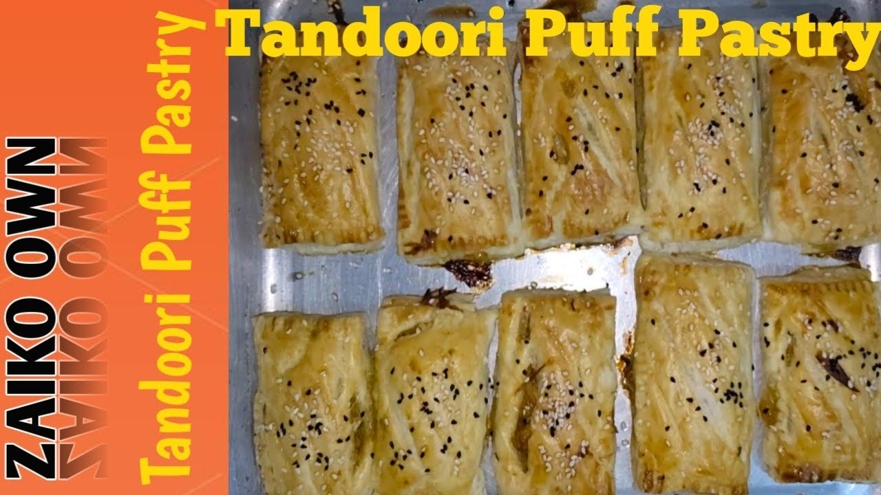 Tandoori Puff Pastry 🤤| Ramadan Special 💞|Recipe by Zaiko own|Subscribe my channel 😊|