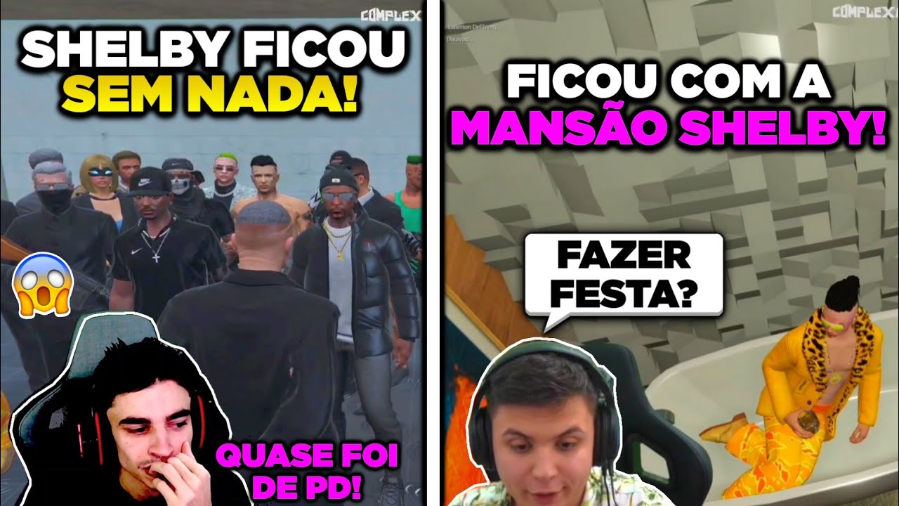 PAULINHO FOI COBRAR SHELBY DOS 13 MILHÕES+ PAULINHO FICOU COM A MANSÃO DO SHELBY! (QUASE DEU EM PD!)