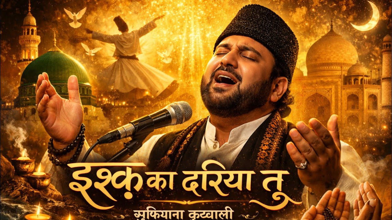 🌙इश्क़ का दरिया तू🕌 | Heart Touching Sufi Qawwali 2026 | New Hindi Sufiyana song 