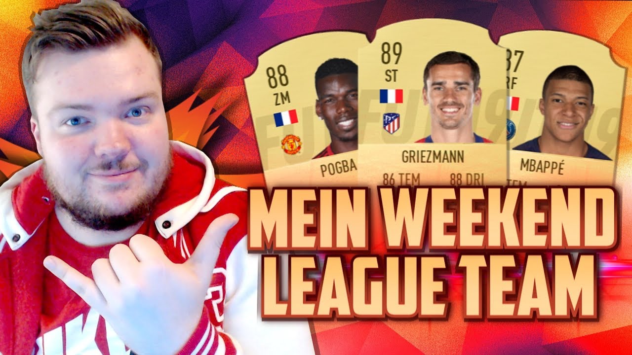 FIFA 19 | MEIN WEEKND LEAGUE TEAM + ZUKUNFT (DEUTSCH)