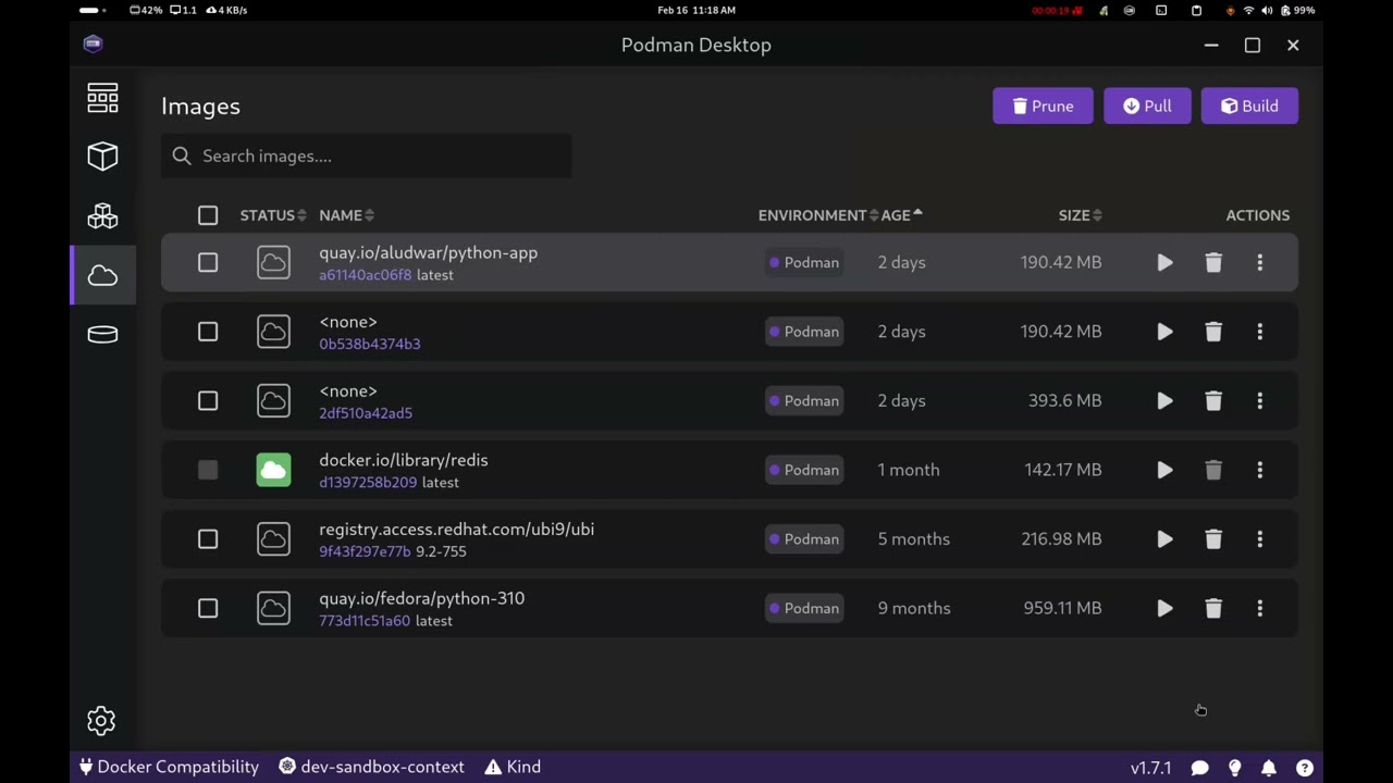 Podman Desktop Demo
