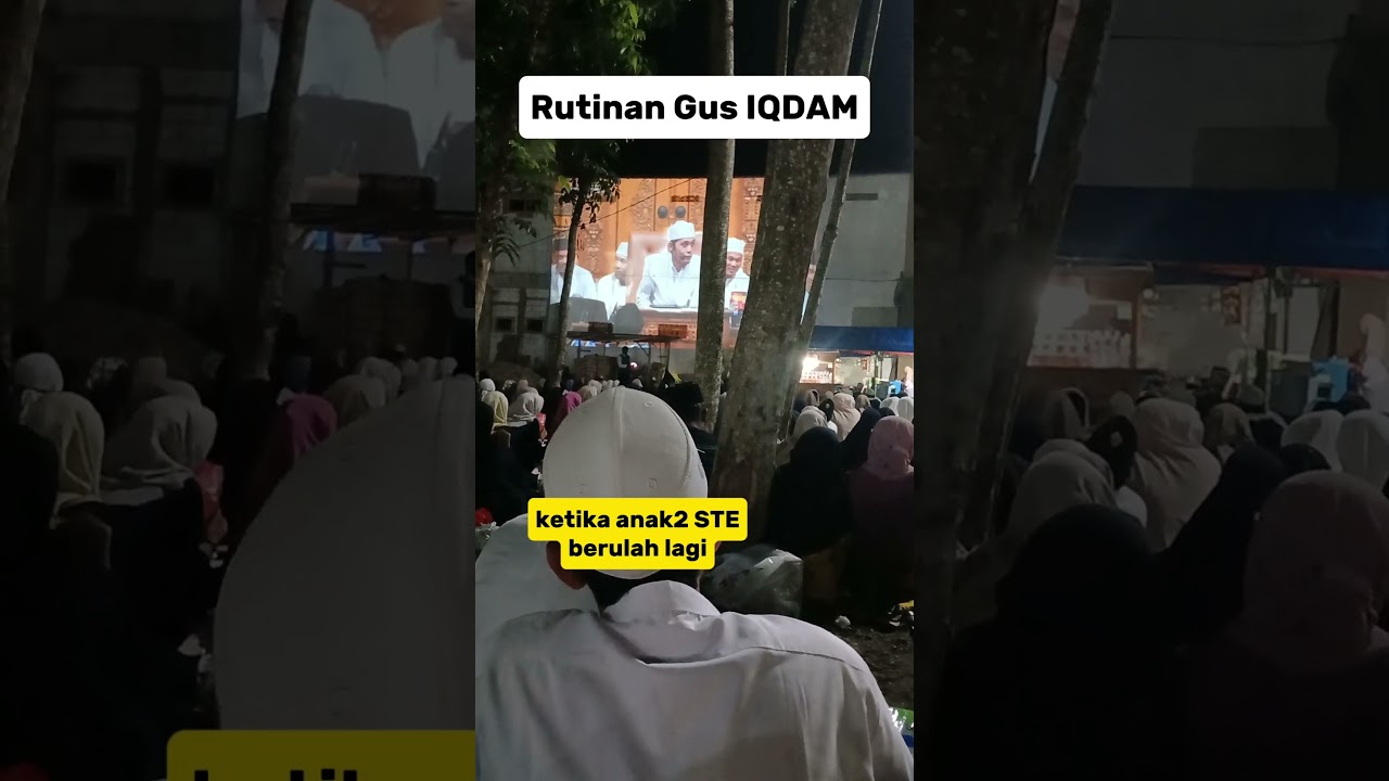 Rutinan Gus IQDAM malam Jumat.#gusiqdham #sabilutaubah #stnyel #shorts #shortvideo #video