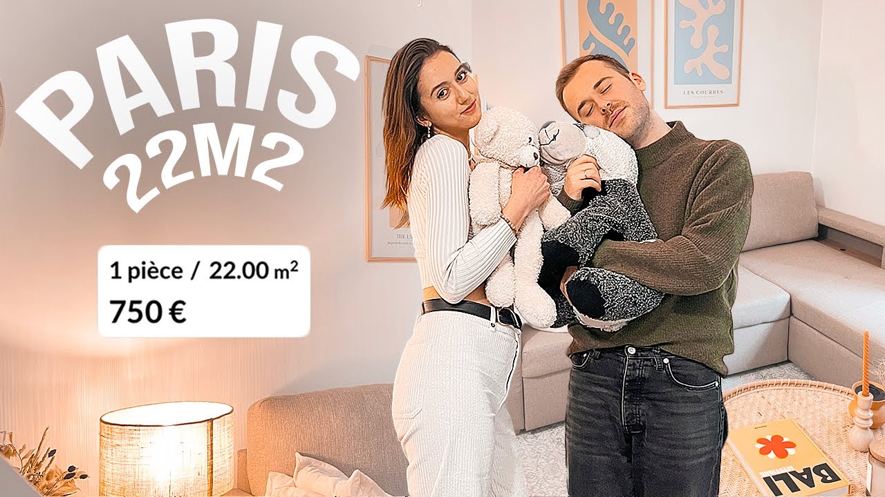 750€ POUR 22M2 À PARIS 3e! (optimisation, organisation, déco)
