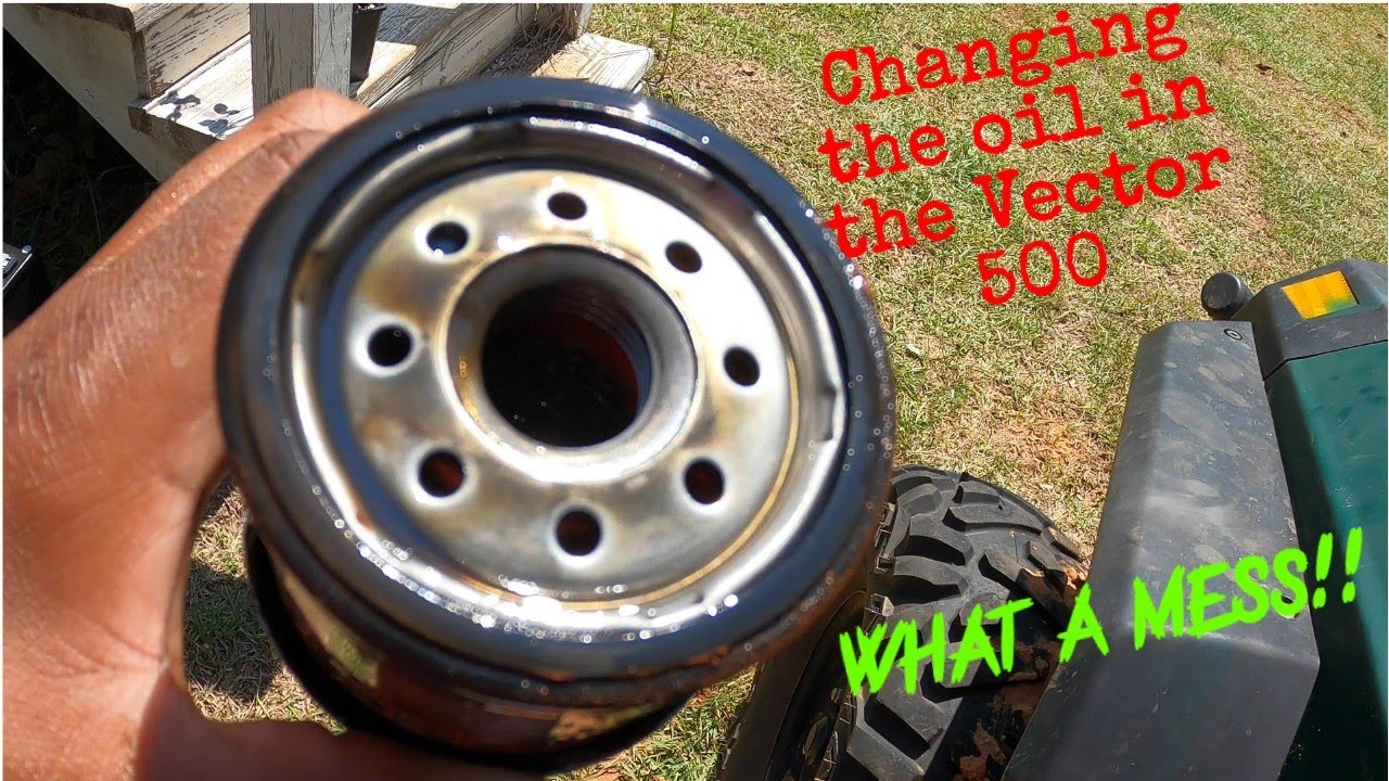 Hisun Vector 500 4x4 utv oil change