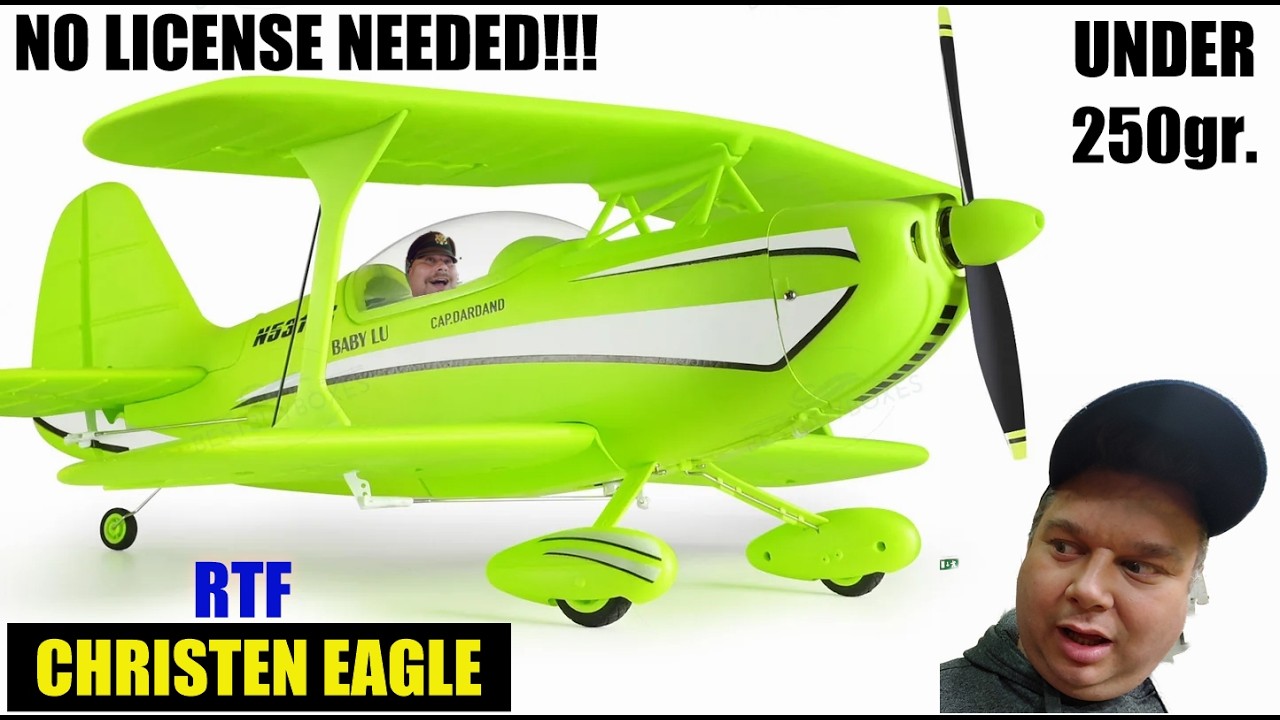 XK PITTS Special S1 green 3D/6G gyro 400mm RTF 2S power brushless Unboxing