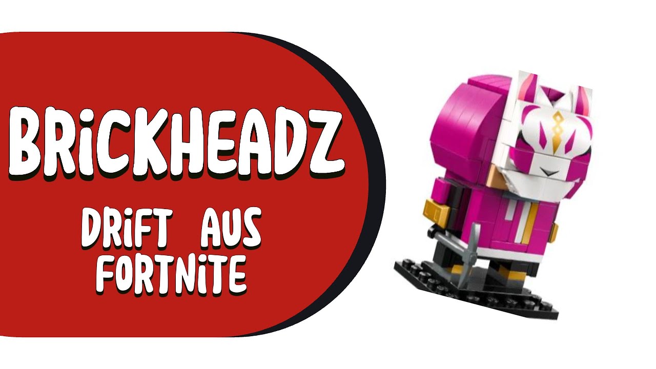 Brickheadz #288 Drift aus Fortnite