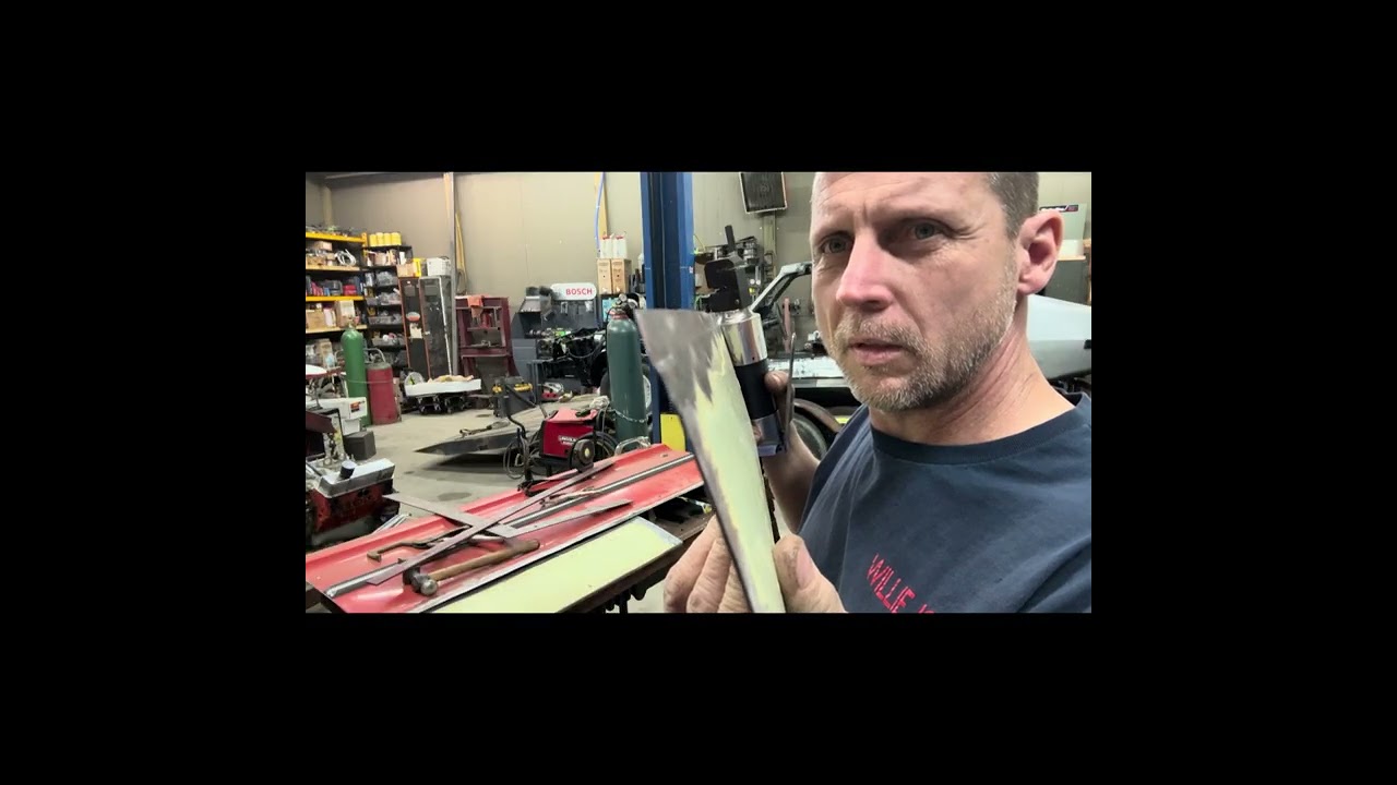 1963 ford falcon lower door skin repair