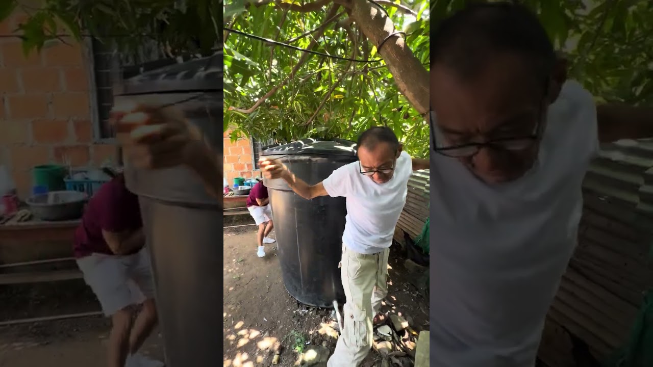 Beto no tiene paciencia para amarrar la cuerda 🤣