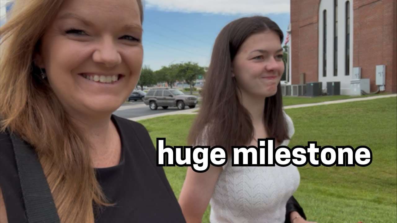 She DID IT! 🎉 | Large Family Vlog