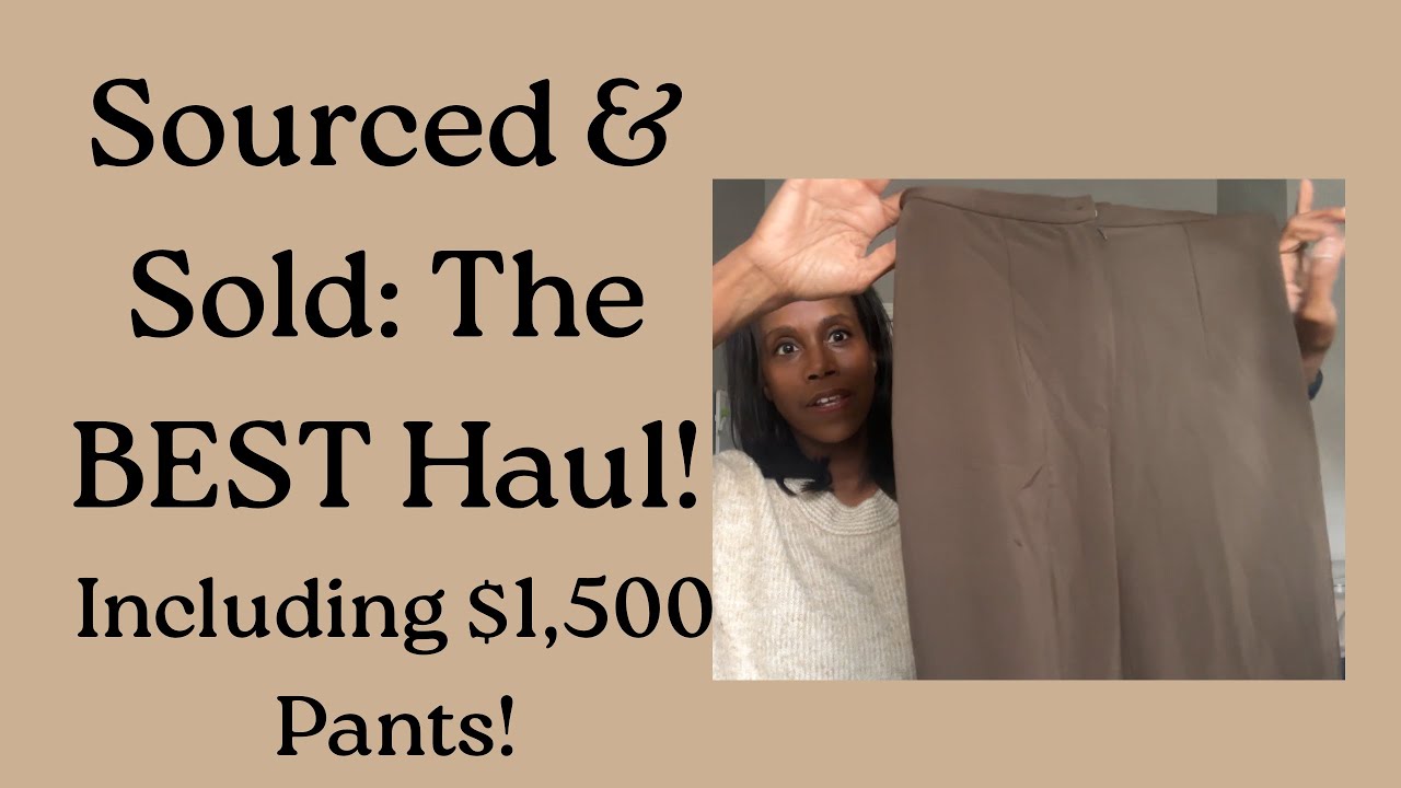 Part-Time Reseller Weekly Check In: Sourced & Sold for the week of January 11-17. Luxury finds!