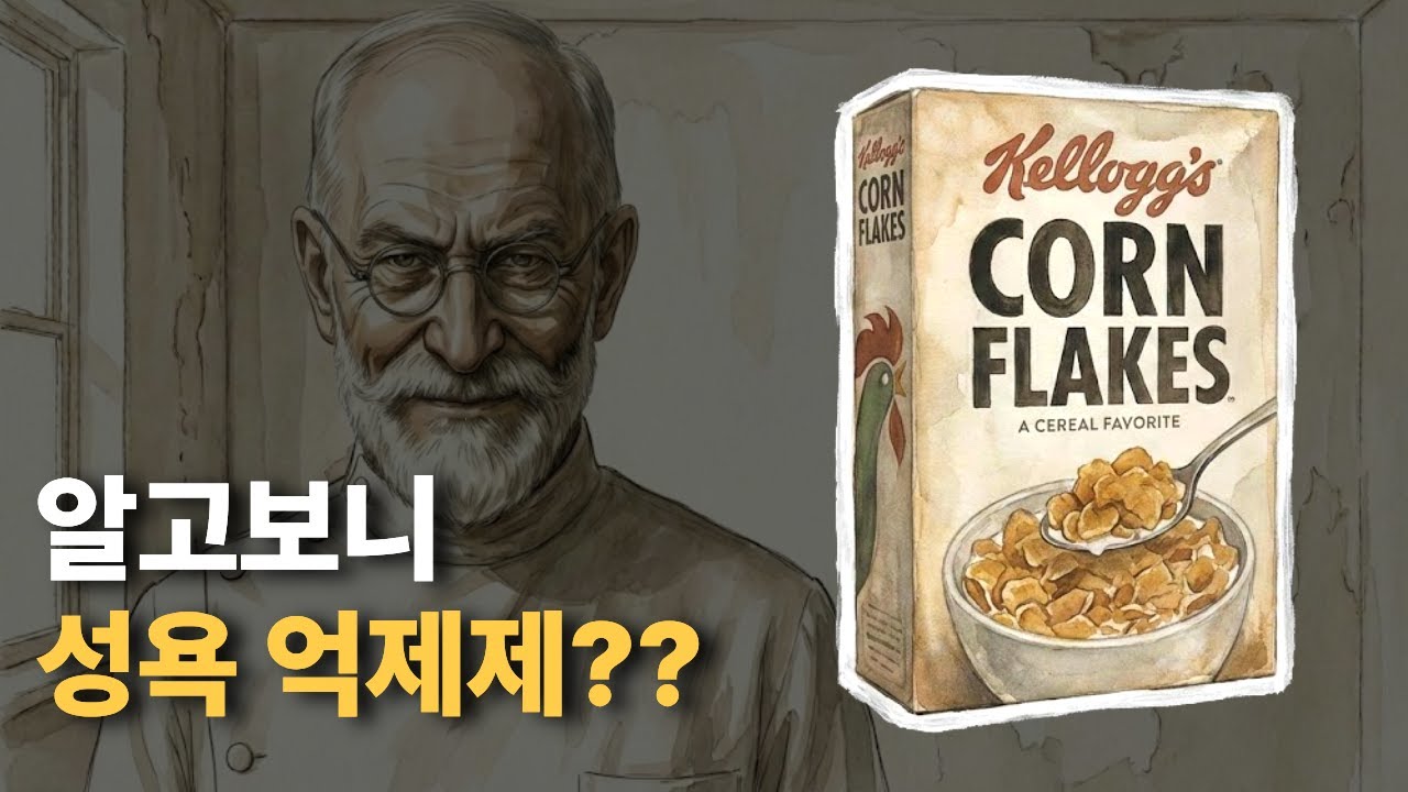 켈로그 박사가 콘푸레이크 시리얼을 만들게 된 진짜 이유