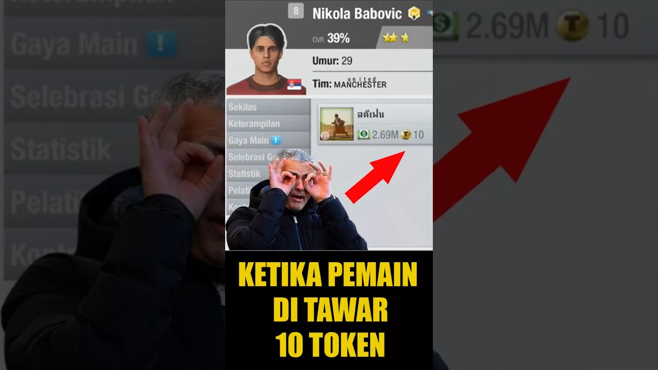 When a player is offered 10 tokens, are they willing to sell? #topeleven